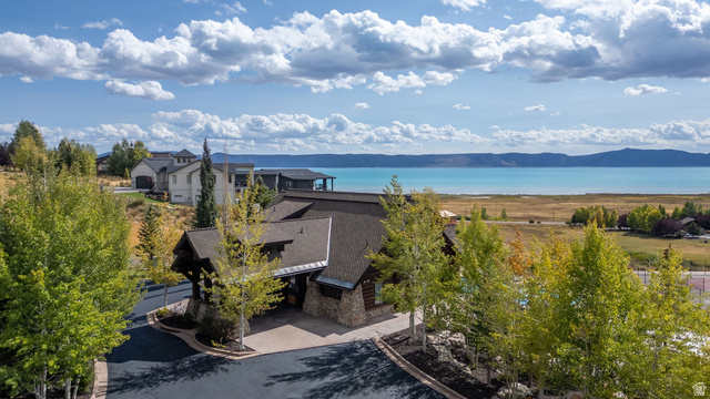 300 Knoll Loop, Unit 227 Fish Haven, ID 83287 - Photo 42 of 56 Bird's eye view of a water and mountain view