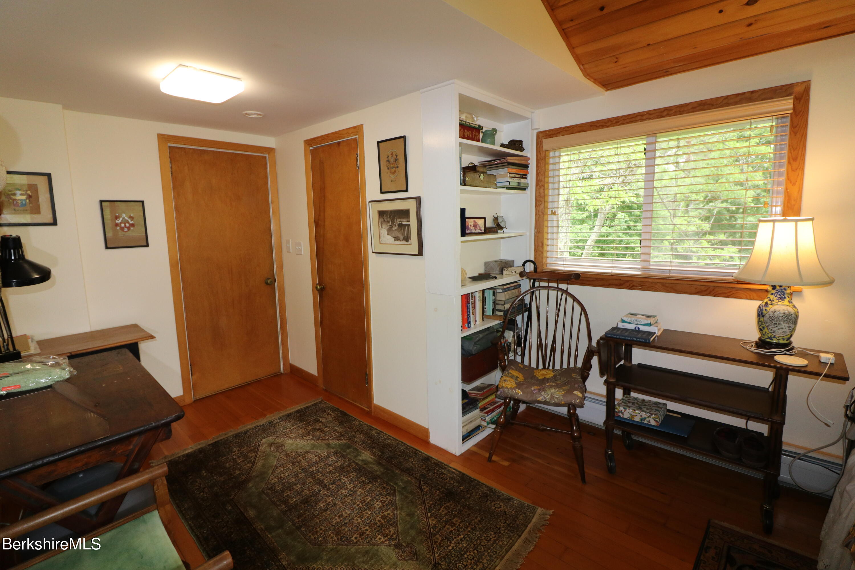 13 Cherry Hill Road Stockbridge, MA 01262 - Photo 24 of 41 a bedroom with furniture and a window