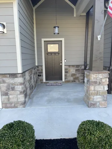 a view of an entryway of house