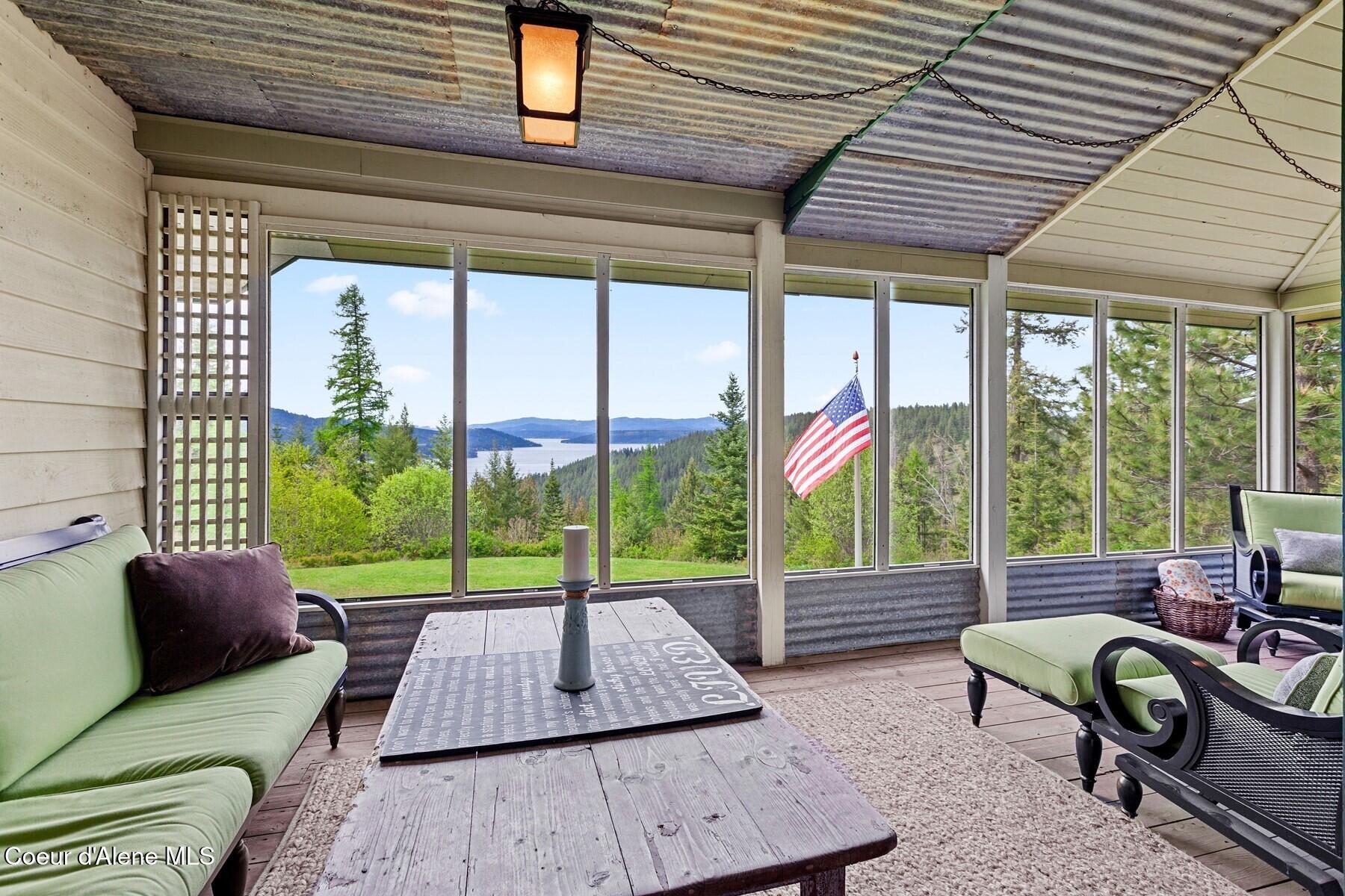 3467 East Sunset Drive Harrison, ID 83833 - Photo 3 of 54 Enclosed Deck