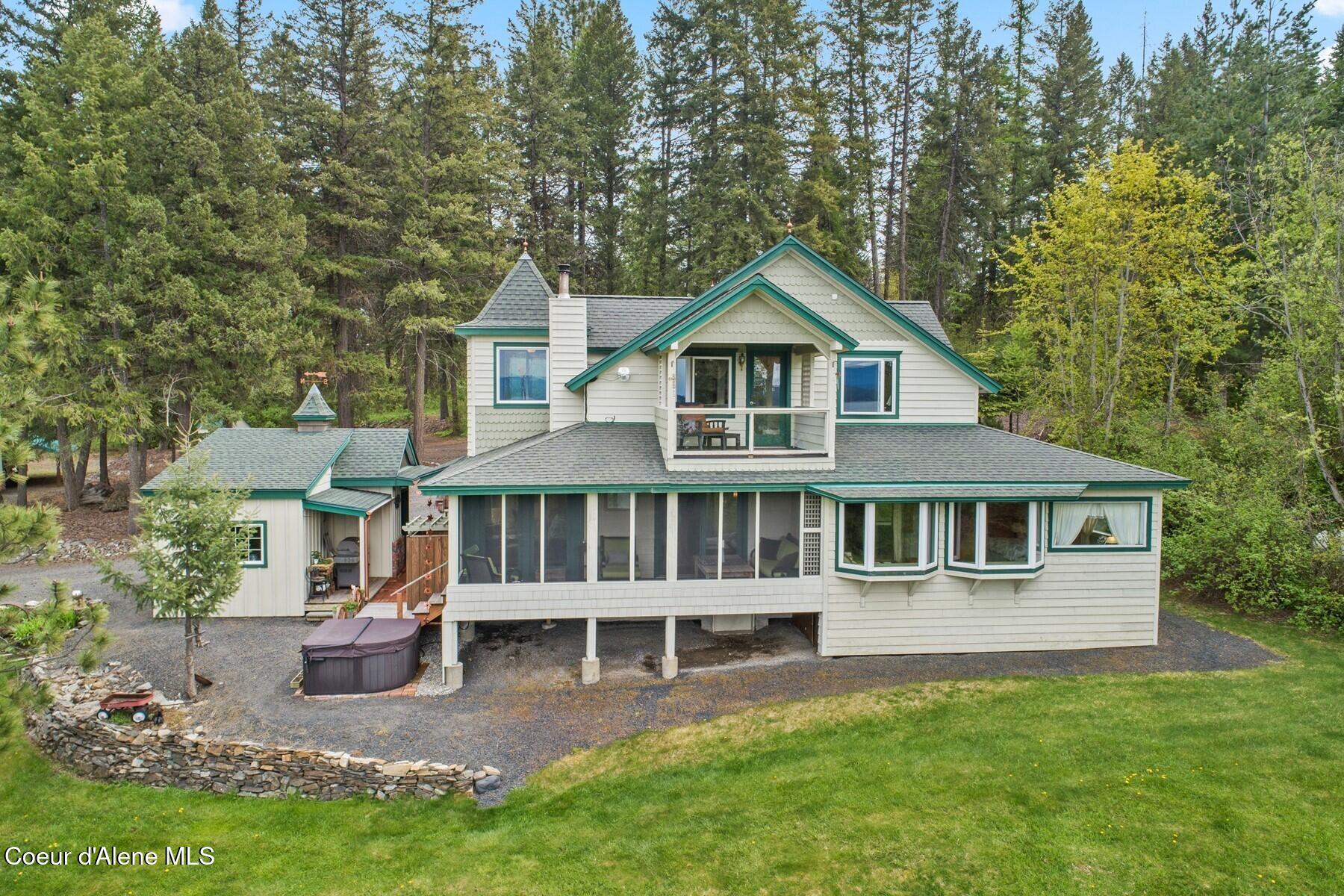 3467 East Sunset Drive Harrison, ID 83833 - Photo 38 of 54 Rear of House