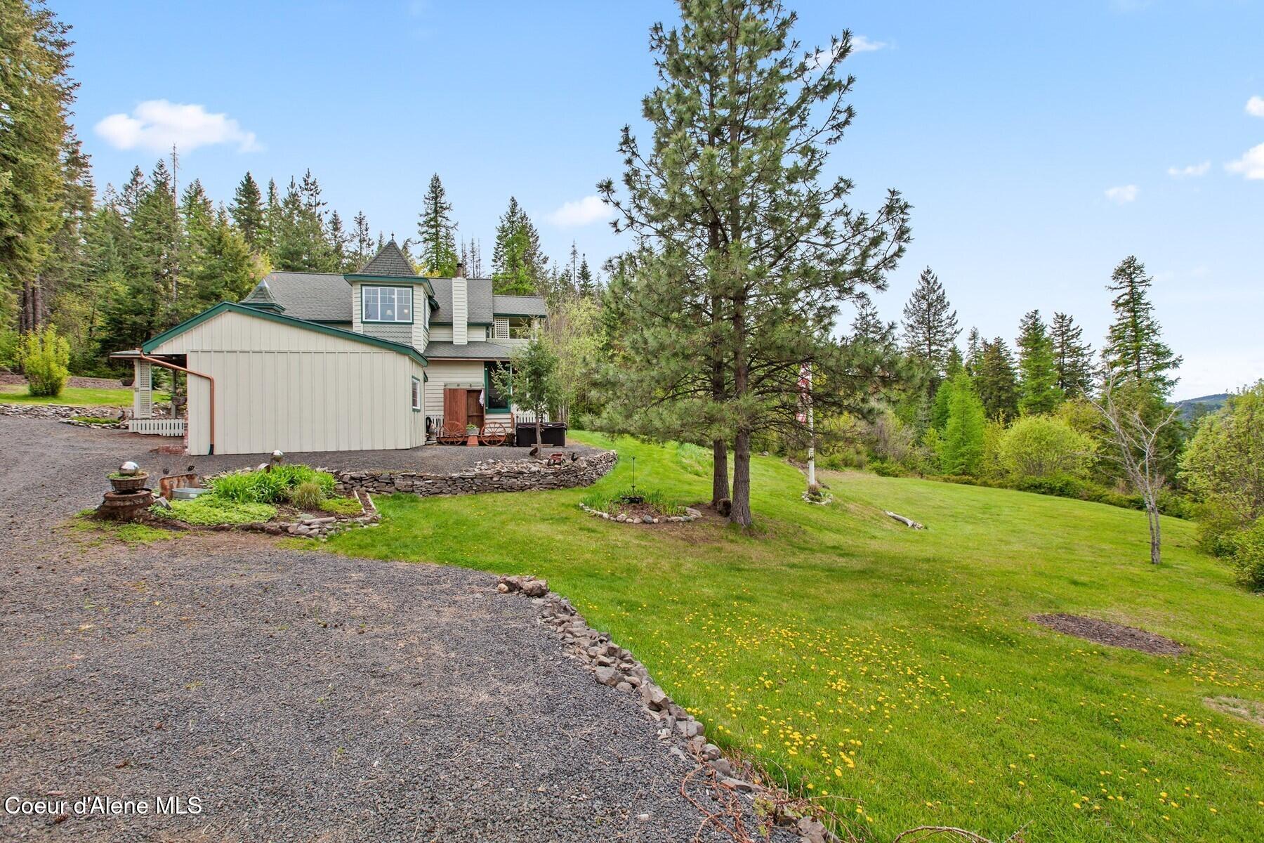 3467 East Sunset Drive Harrison, ID 83833 - Photo 44 of 54 Side Yard View