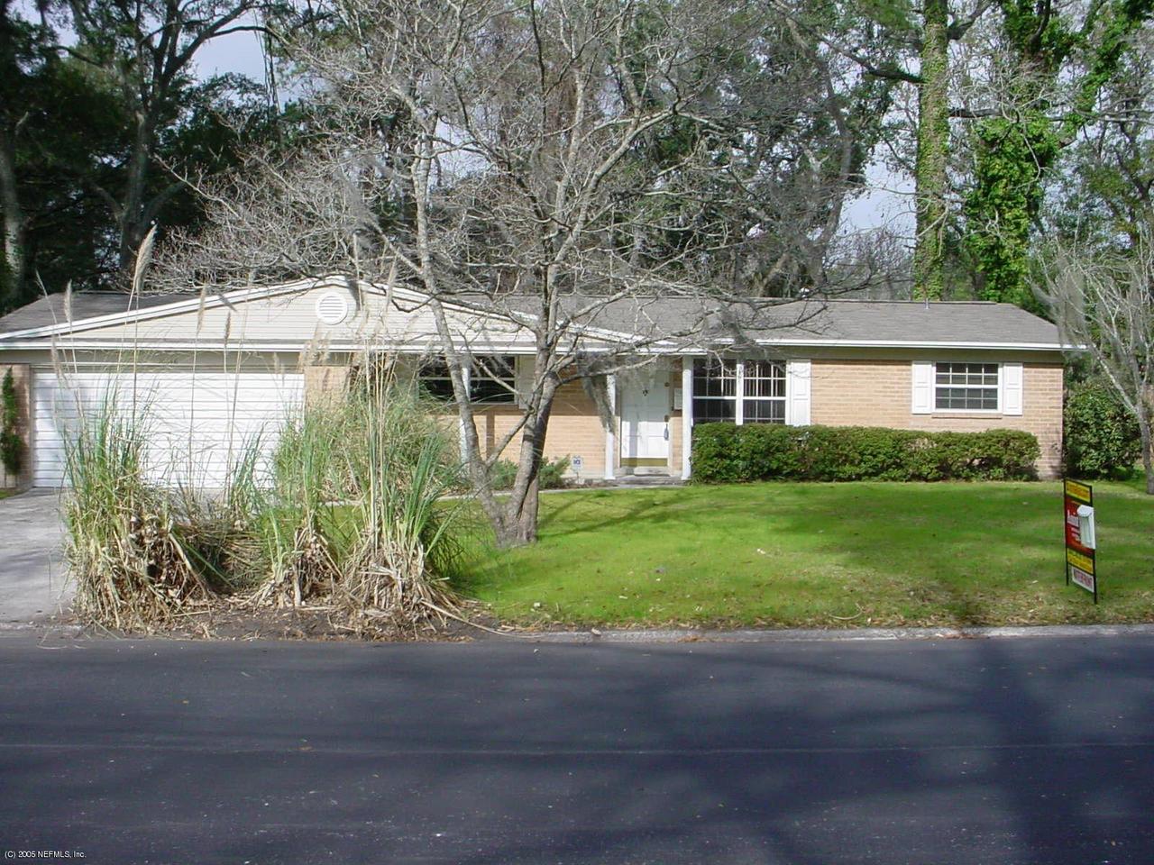 10648 Tulsa Road Jacksonville, FL 32218 - Photo 1 of 1 a front view of a house with a yard and lake view