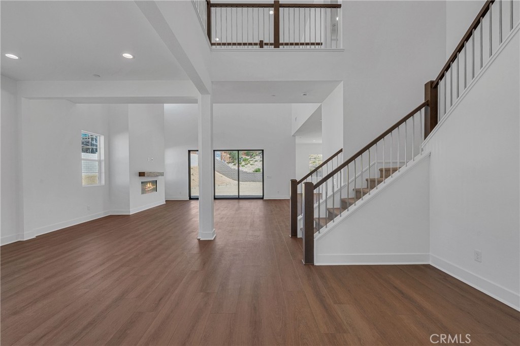 27510 Elderberry Drive Valencia, CA 91381 - Photo 5 of 60 a view of an entryway with wooden floor