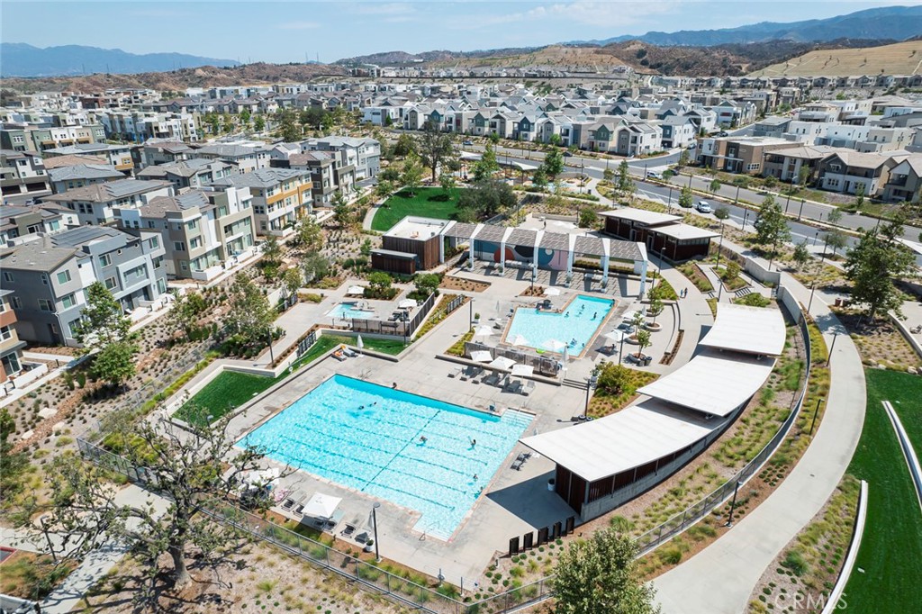 27510 Elderberry Drive Valencia, CA 91381 - Photo 56 of 60 an aerial view of residential houses with outdoor space