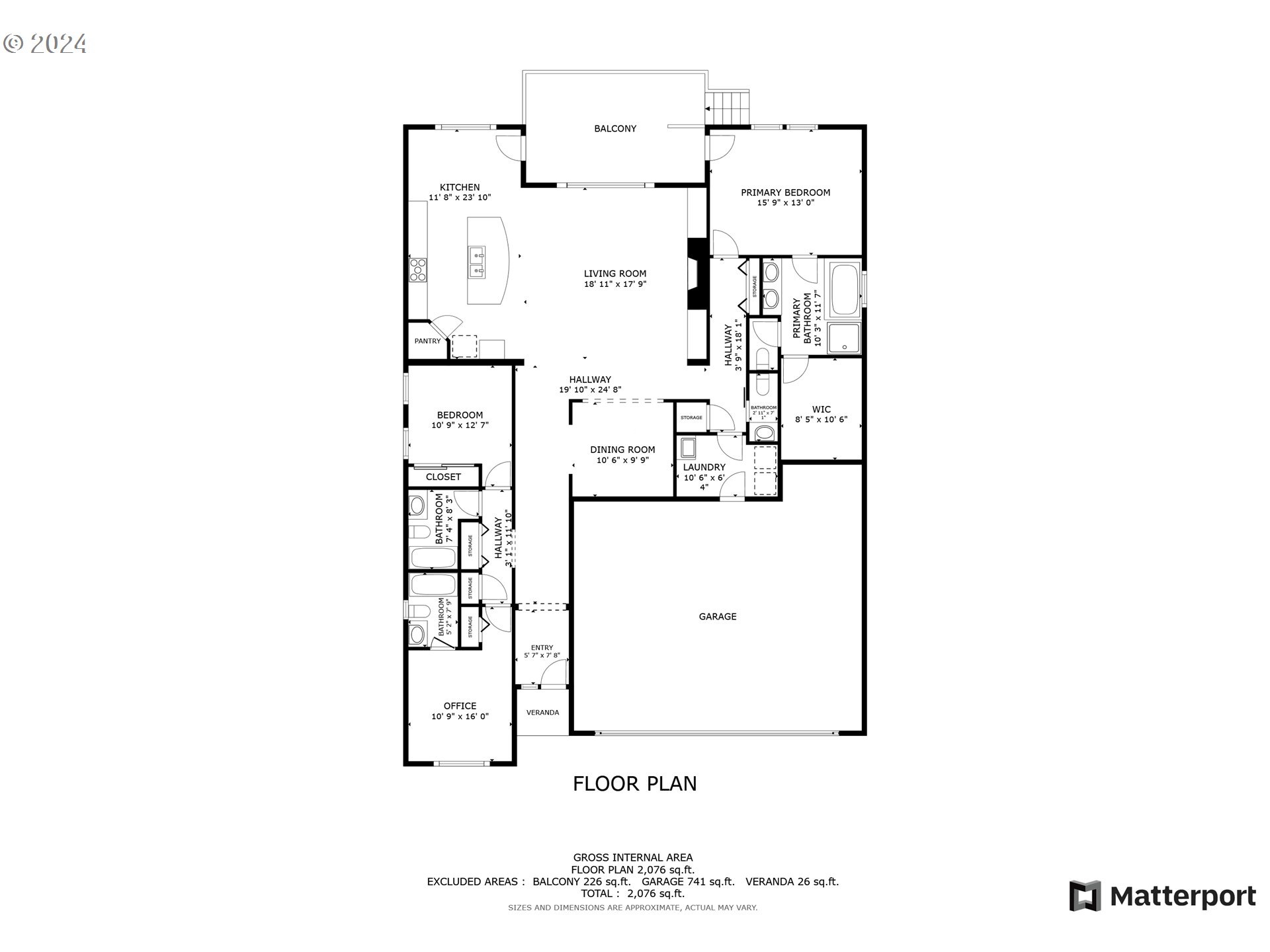 1701 South Nighthawk Road Ridgefield, WA 98642 - Photo 45 of 45 a picture of a floor plan