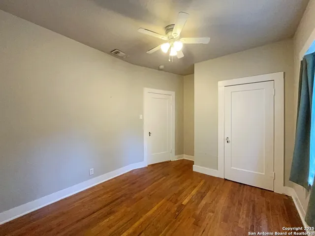 wooden floor in an empty room