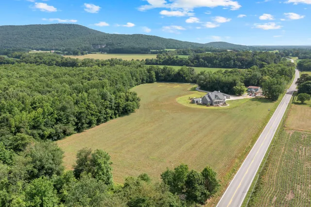 a view of a swimming pool and lake view