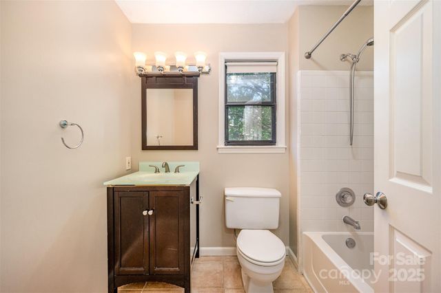 a view of a bathroom with a shower