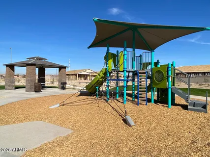a building outdoor space with patio furniture