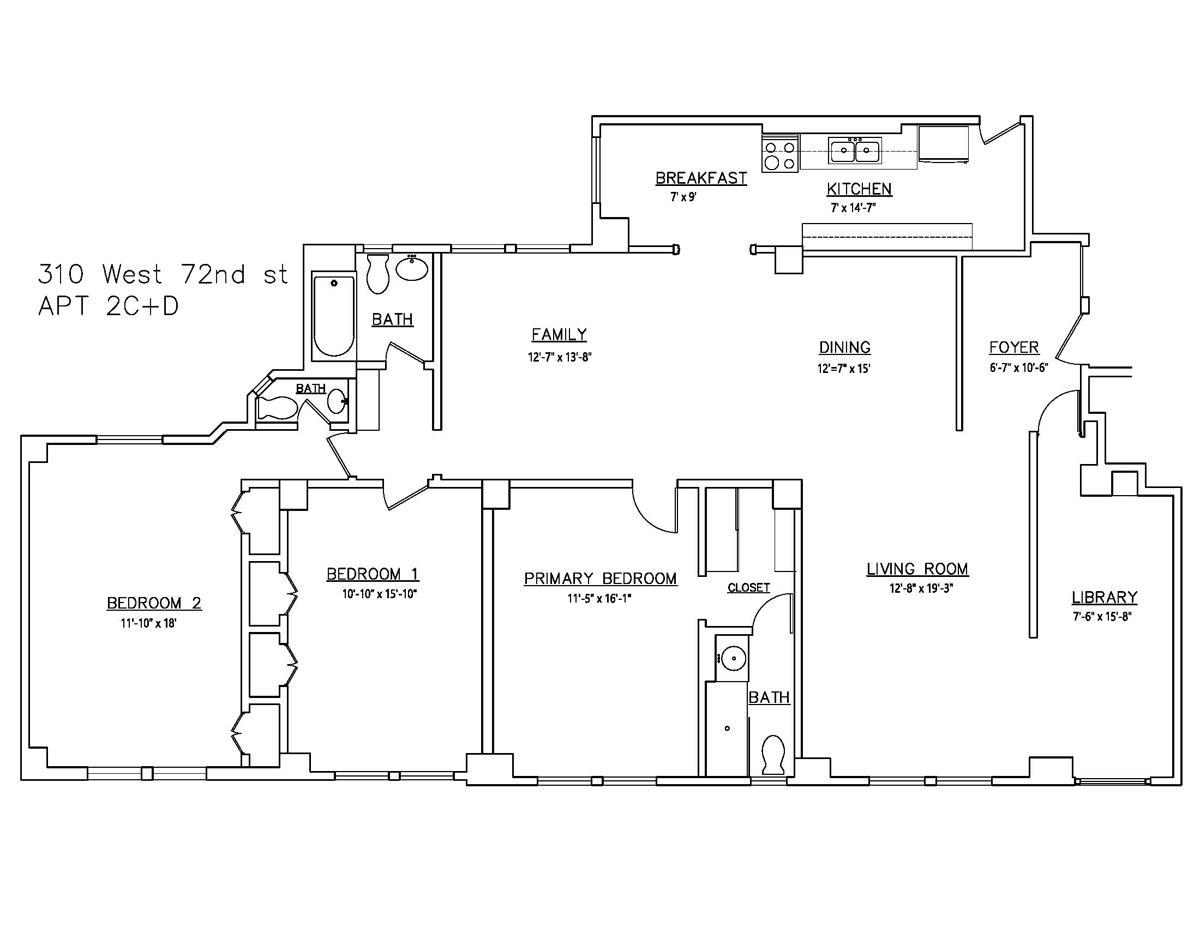 310 West 72nd Street, Unit 2CD Manhattan, NY 10023 - Photo 17 of 17