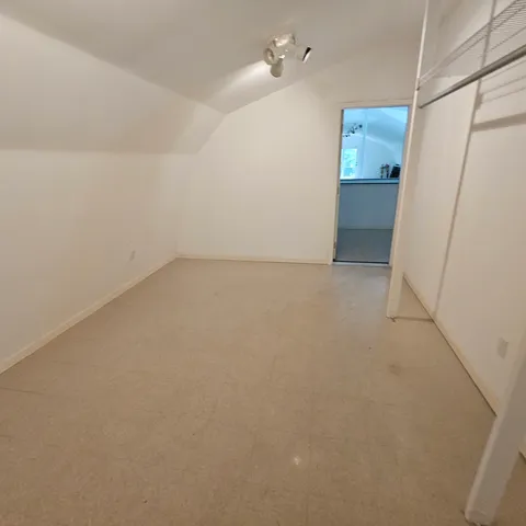 a view of empty room