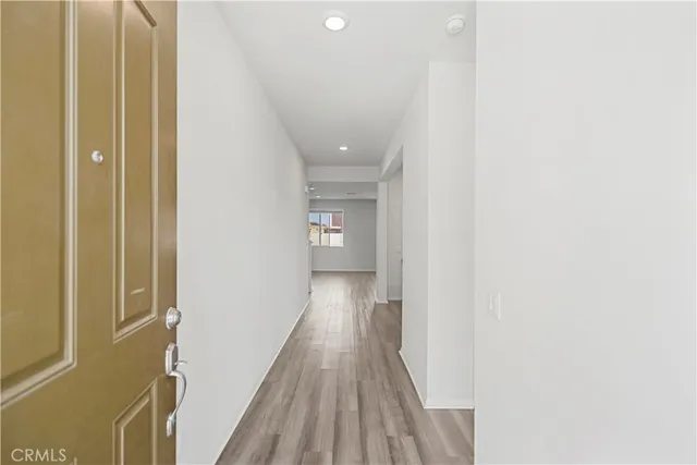 a view of livingroom with furniture and wooden floor
