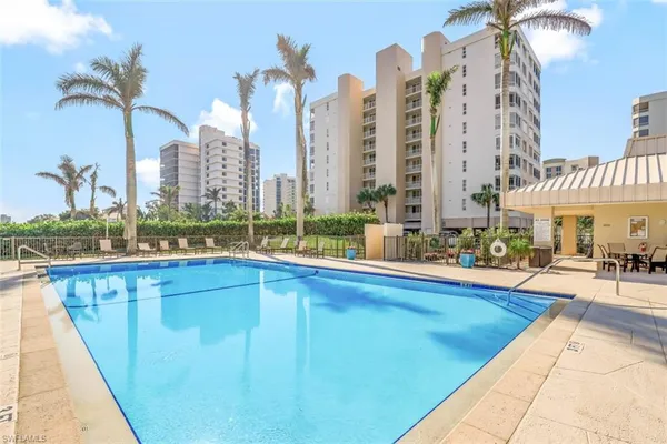 a view of a city with tall buildings