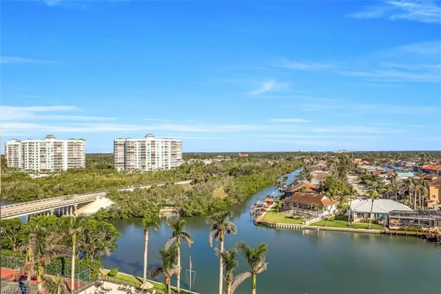 a view of a city with ocean