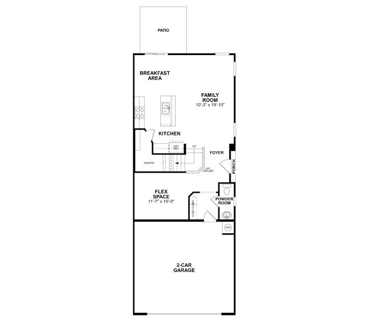 2823 Trinity Street Monroe, NC 28110 - Photo 4 of 5 a picture of a wall with a white wall and a picture of a gate