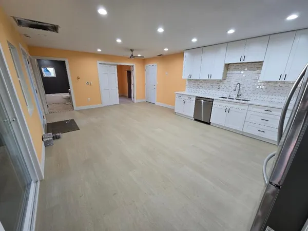 a view of a small space