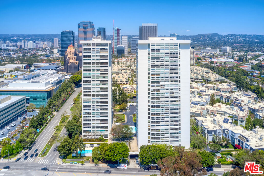 2222 Avenue Of The Stars, Unit 705 Los Angeles, CA 90067 - Photo 24 of 36 a view of a city with tall buildings