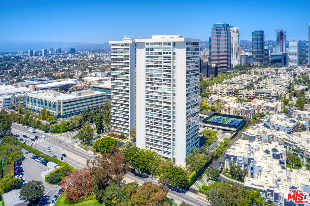 2222 Avenue Of The Stars, Unit 705 Los Angeles, CA 90067 - Photo 25 of 36 a view of a city with tall buildings