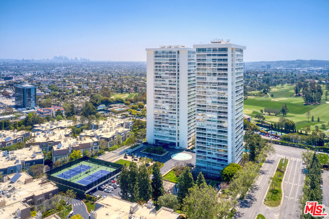 2222 Avenue Of The Stars, Unit 705 Los Angeles, CA 90067 - Photo 34 of 36 a view of a city with tall buildings