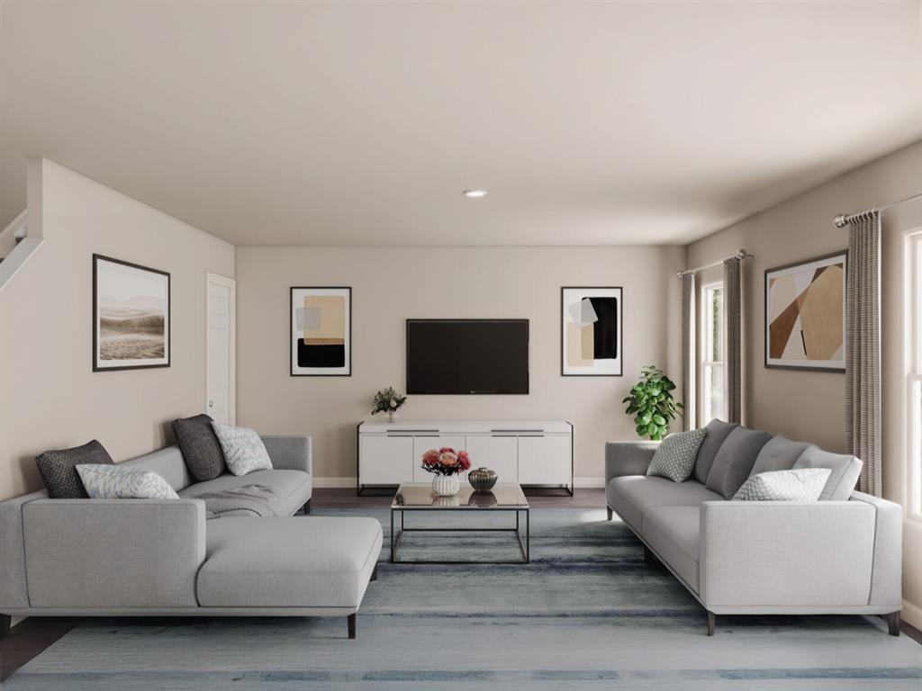 3542 Silver Springs Abilene, TX 79602 - Photo 3 of 16 a living room with furniture and a flat screen tv