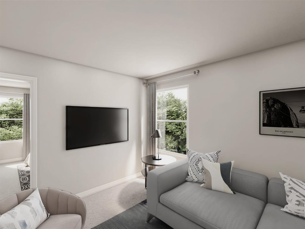 3542 Silver Springs Abilene, TX 79602 - Photo 4 of 16 a living room with furniture and a flat screen tv
