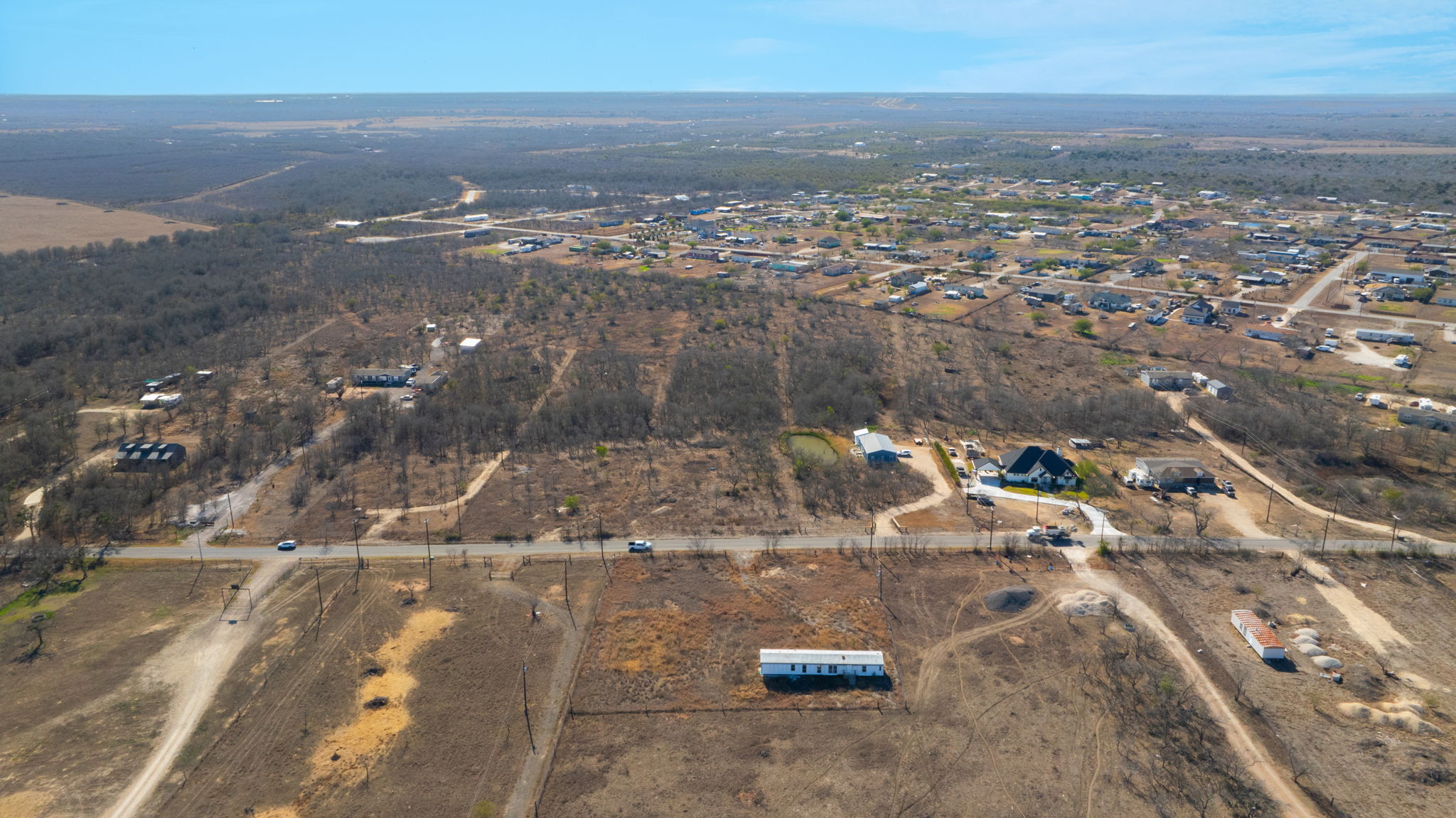 3991 Barth Road Lockhart, TX 78644 - Photo 3 of 27 Aerial view of property and surrounding area