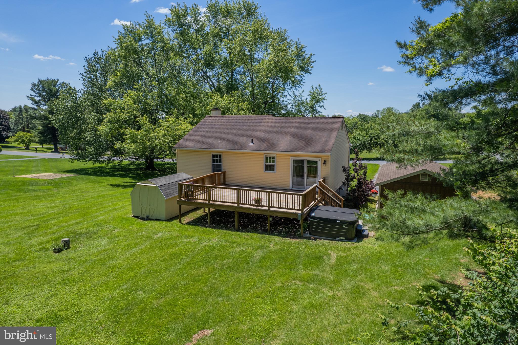 4285 Wolf Hill Drive Hampstead, MD 21074 - Photo 30 of 49 a house view with a sitting space garden