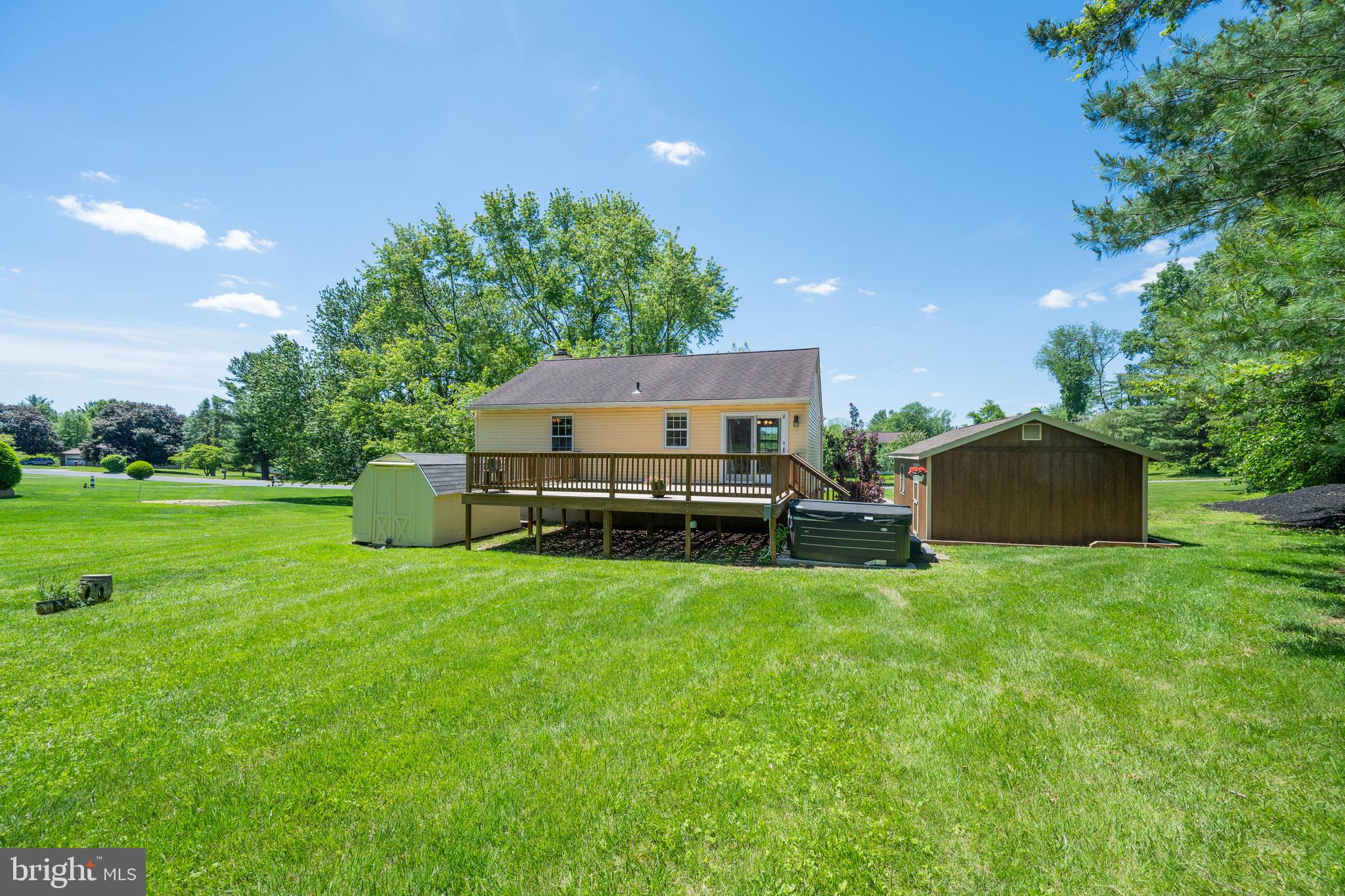 4285 Wolf Hill Drive Hampstead, MD 21074 - Photo 38 of 49 a house view with a garden space