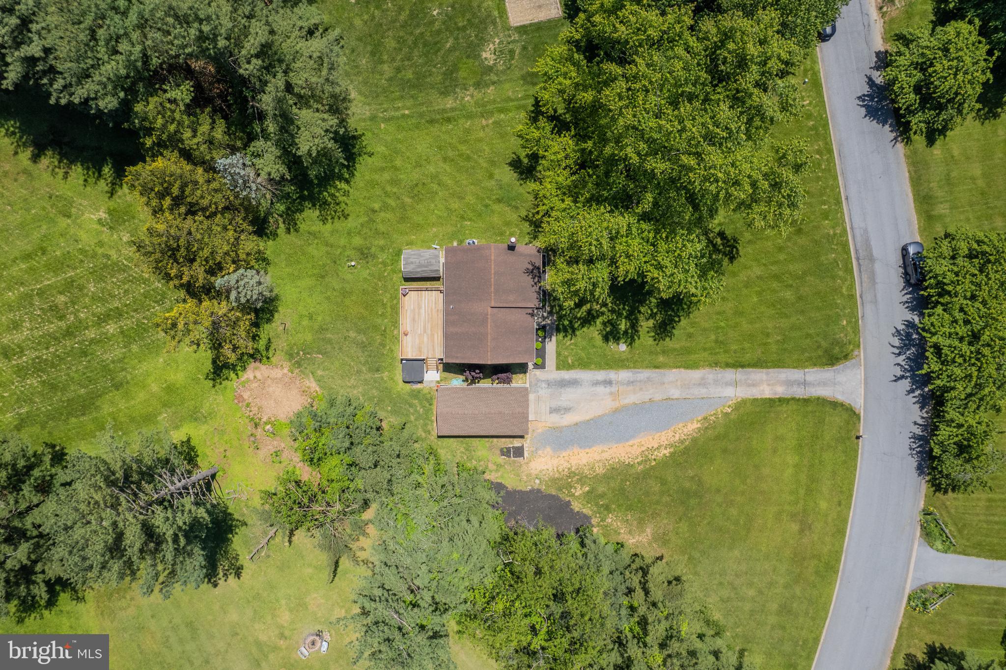 4285 Wolf Hill Drive Hampstead, MD 21074 - Photo 49 of 49 an aerial view of a house with a yard