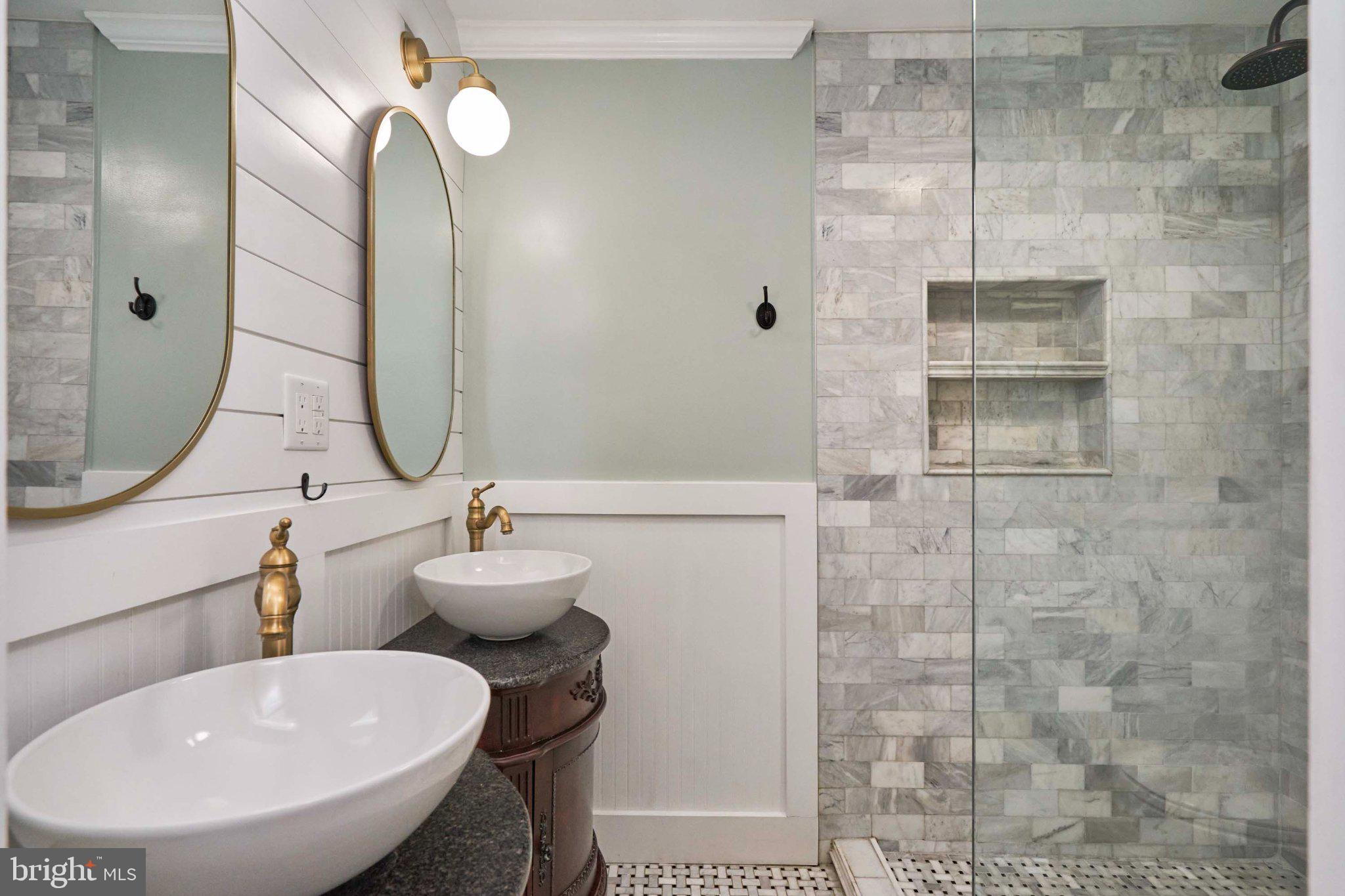3270 Fox Mill Road Oakton, VA 22124 - Photo 38 of 66 Elegant dual sink bathroom retreat.