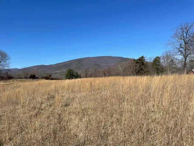 a view of lake and mountain