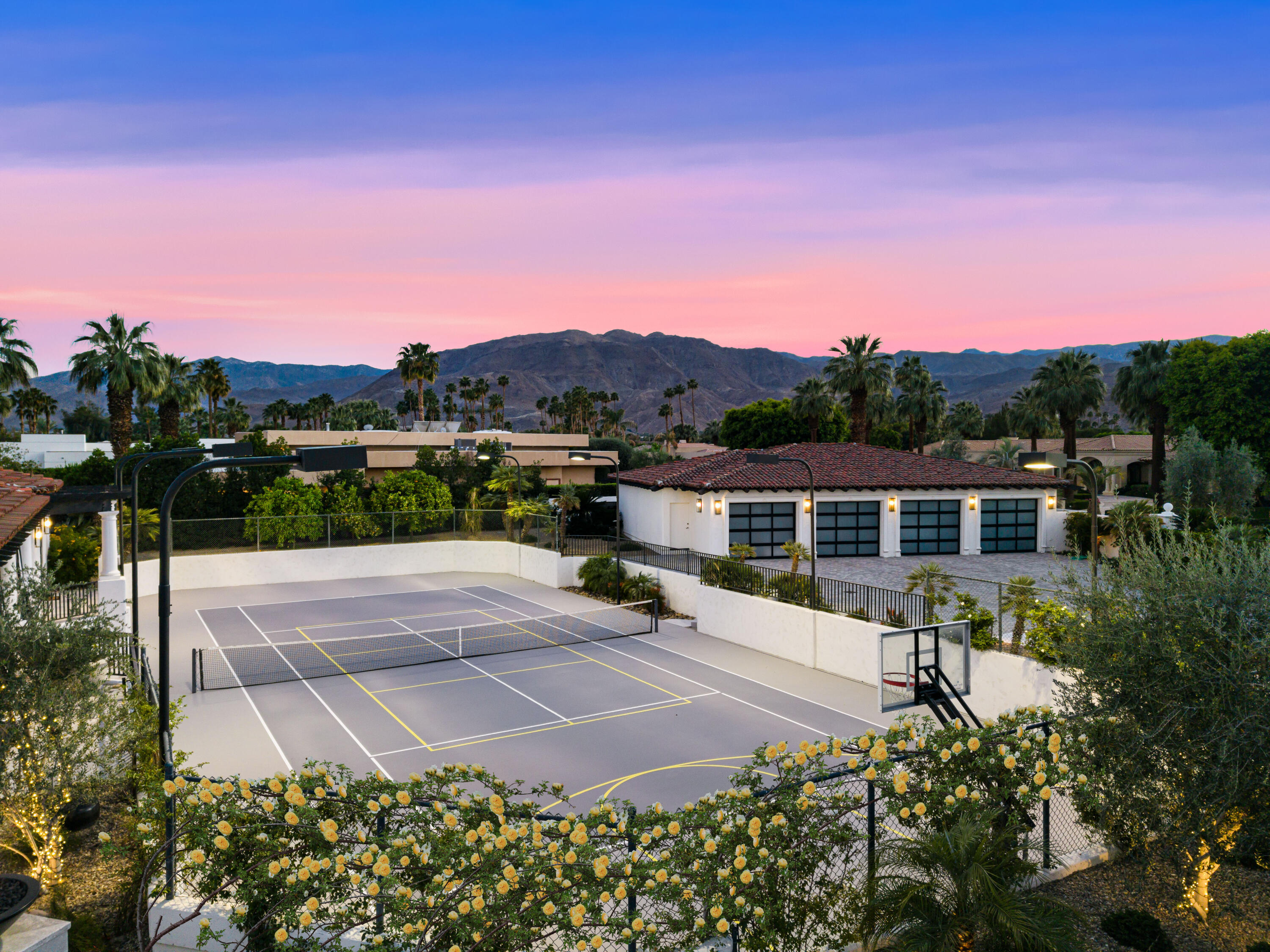40440 Morningstar Road Rancho Mirage, CA 92270 - Photo 5 of 64 private tennis court