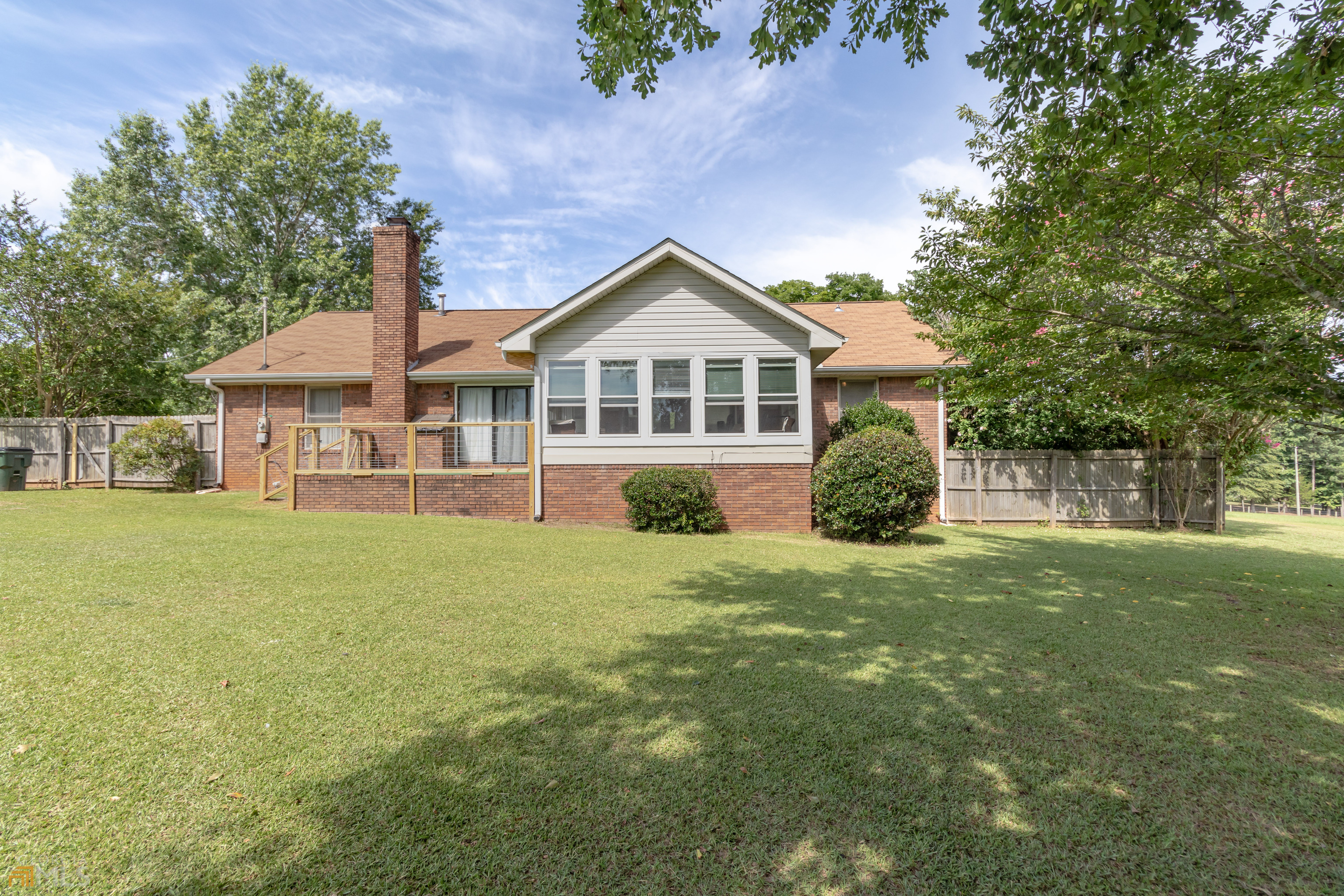 164 Jones Road Molena, GA 30258 - Photo 24 of 25 a front view of a house with a garden