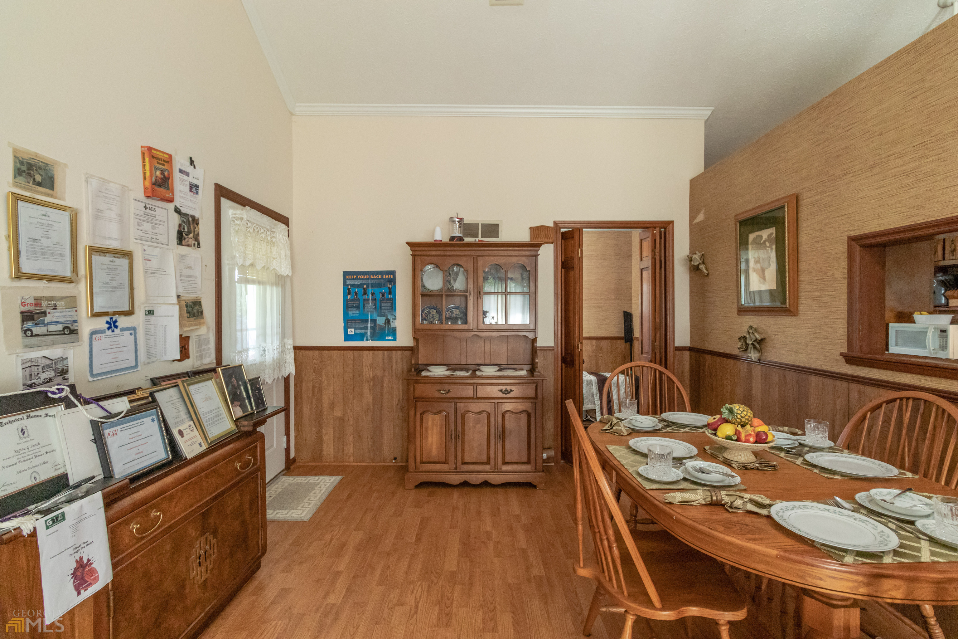 164 Jones Road Molena, GA 30258 - Photo 10 of 25 a dining room with furniture and wooden floor