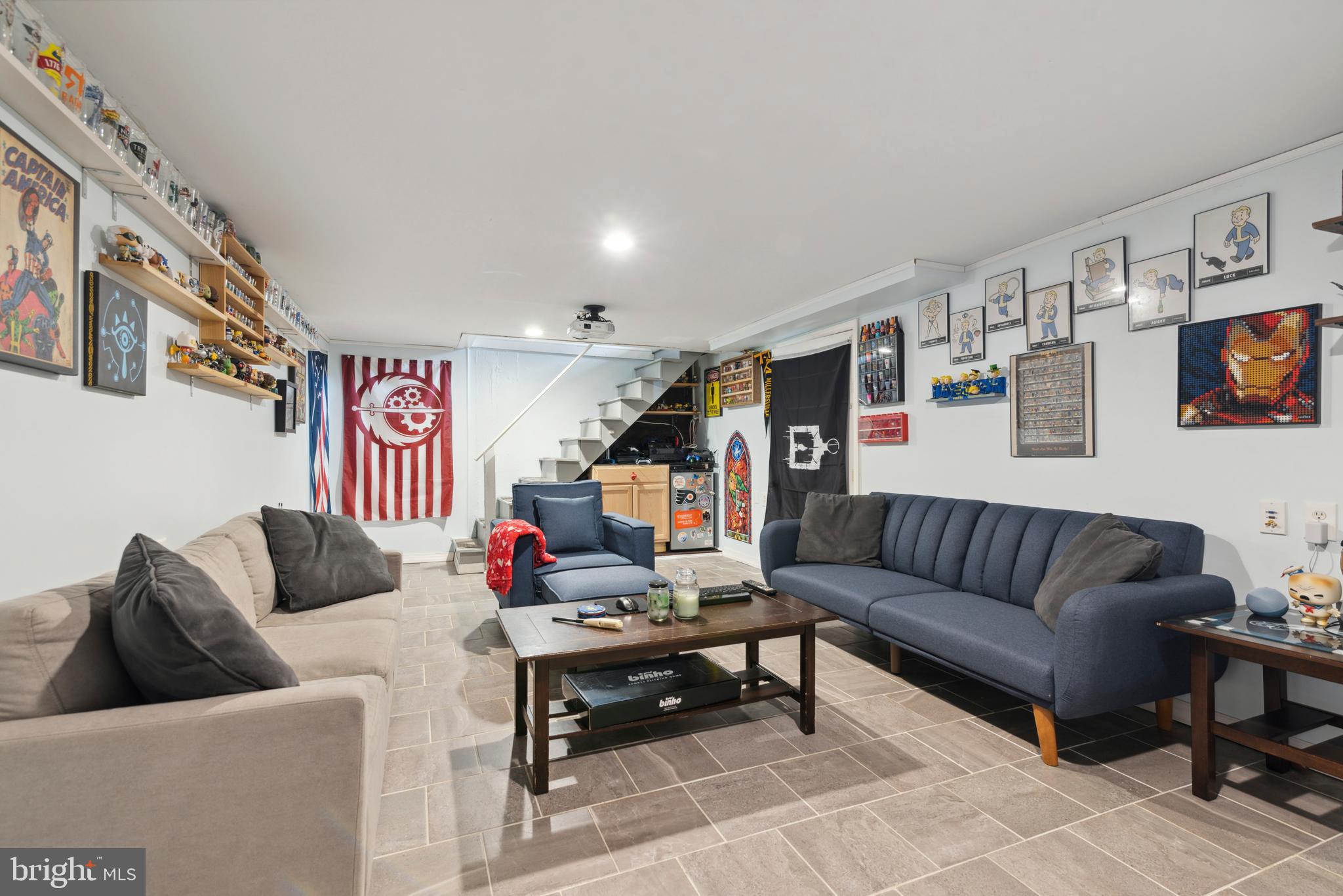 307 Derwyn Road Lansdowne, PA 19050 - Photo 32 of 33 Partial Basement Finished Area (pic3)