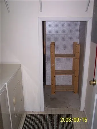 a view of front door