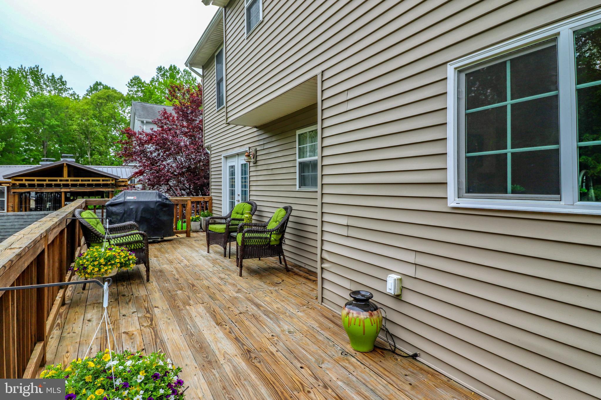 11416 Redlands Road Lusby, MD 20657 - Photo 33 of 36 Large Deck - Main Level