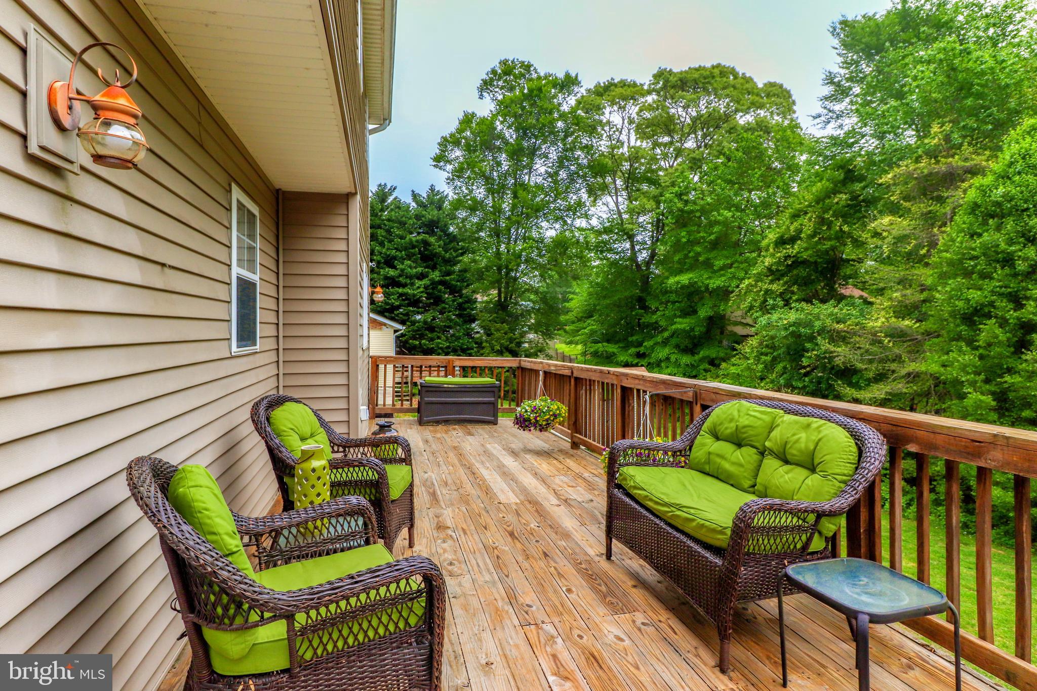 11416 Redlands Road Lusby, MD 20657 - Photo 34 of 36 Large Deck - Main Level