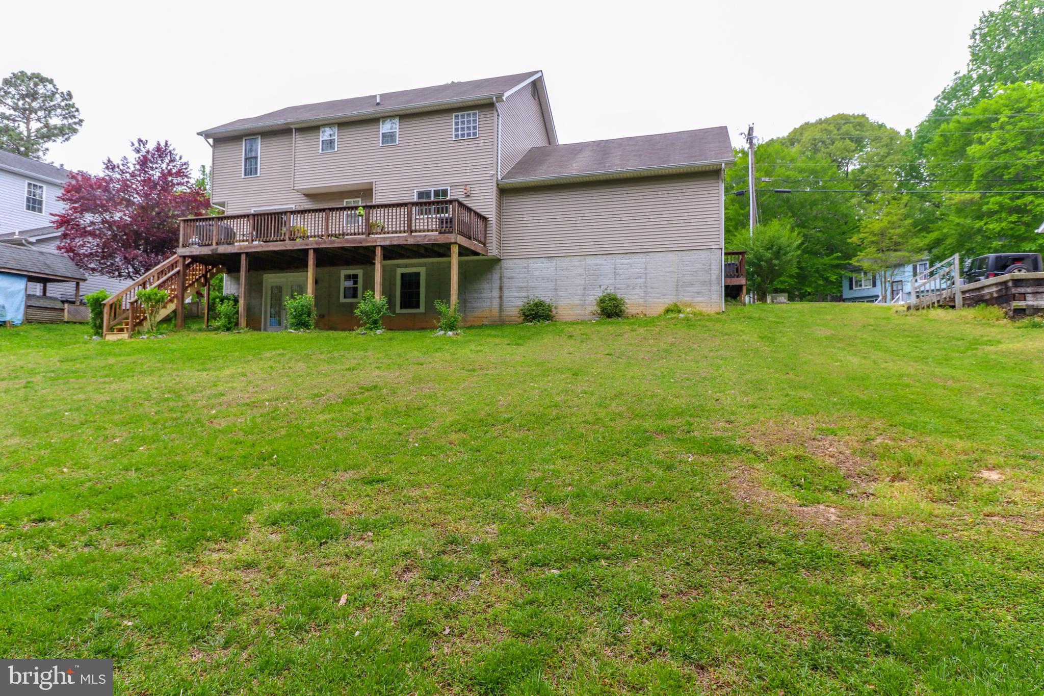 11416 Redlands Road Lusby, MD 20657 - Photo 35 of 36 Back Yard View