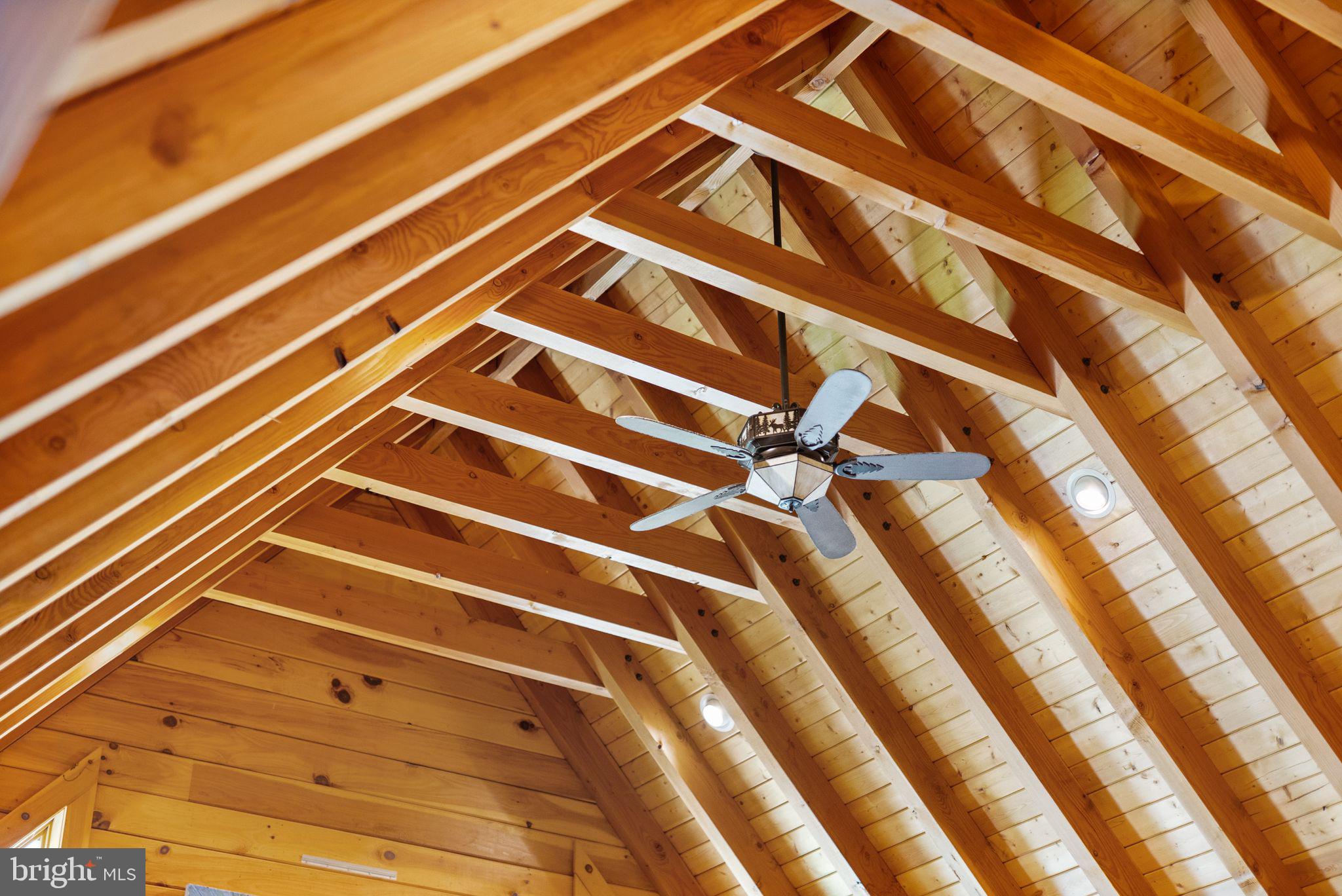 4020 Millwood Road Boyce, VA 22620 - Photo 48 of 132 Exposed trusses showcase exceptional craftsmanship
