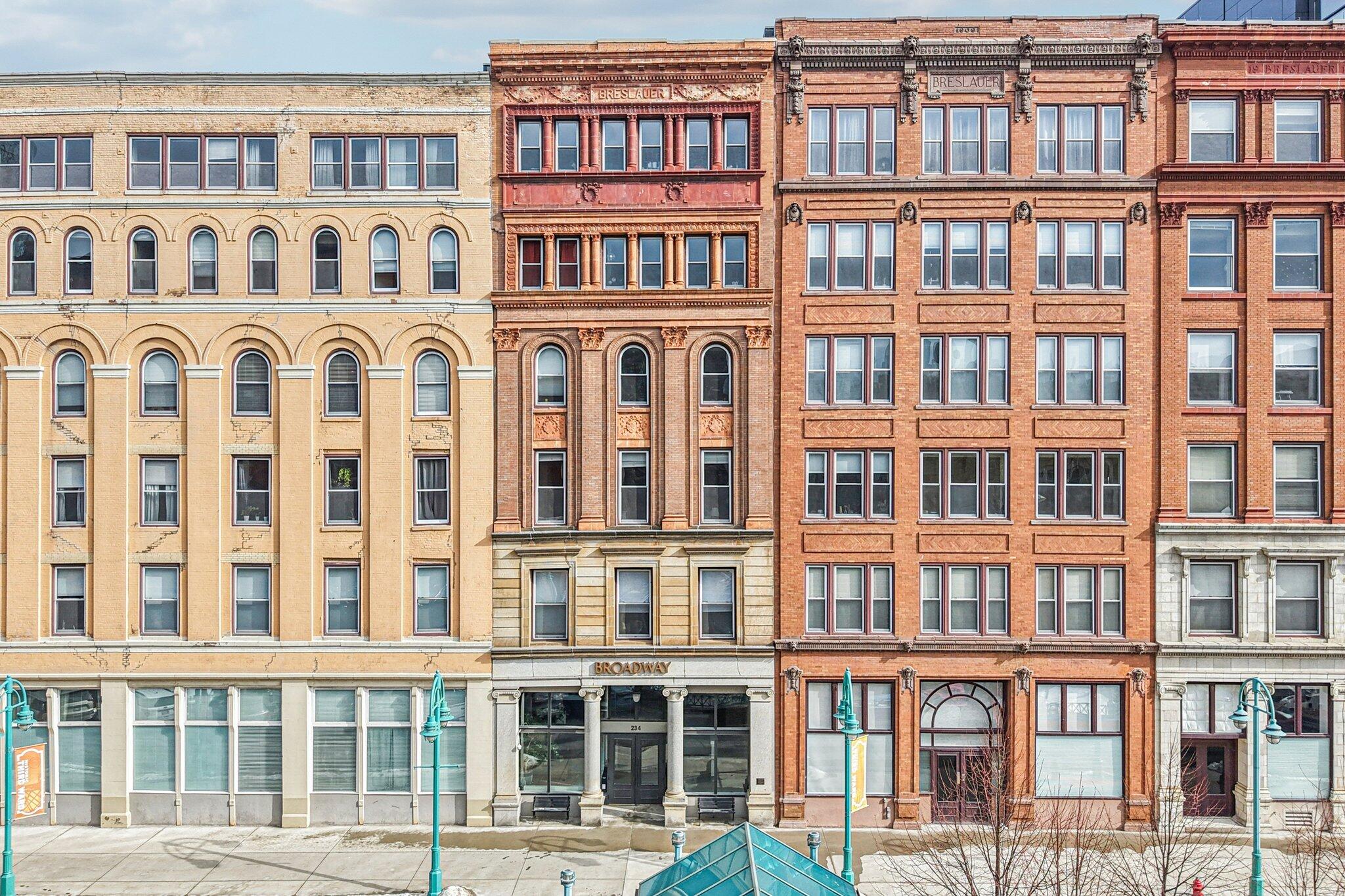 234 North Broadway, Unit 510 Milwaukee, WI 53202 - Photo 44 of 49 Aerial View of The Broadway