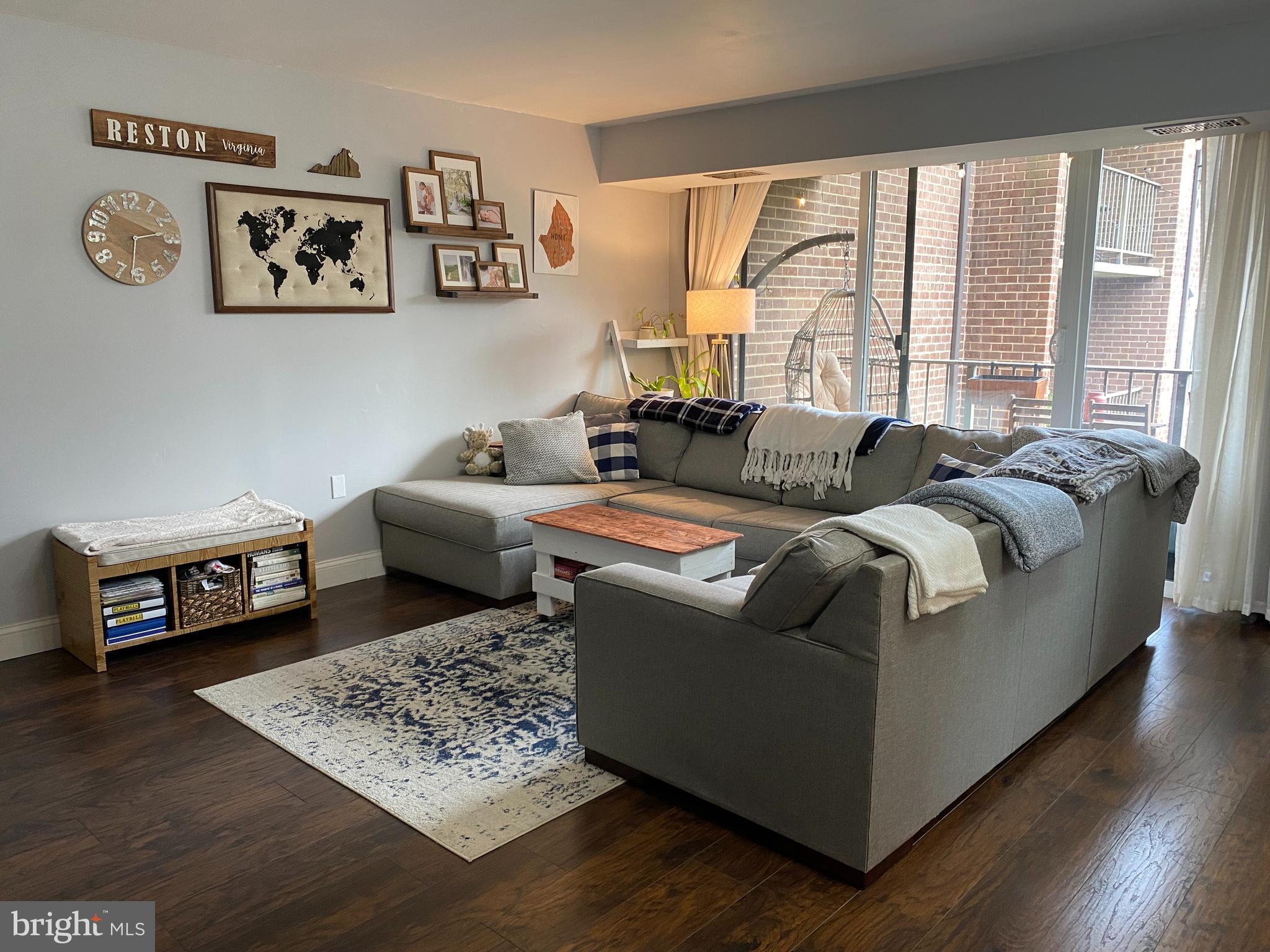 1405 Northgate Square, Unit 21C Reston, VA 20190 - Photo 4 of 27 Floor to ceiling windows