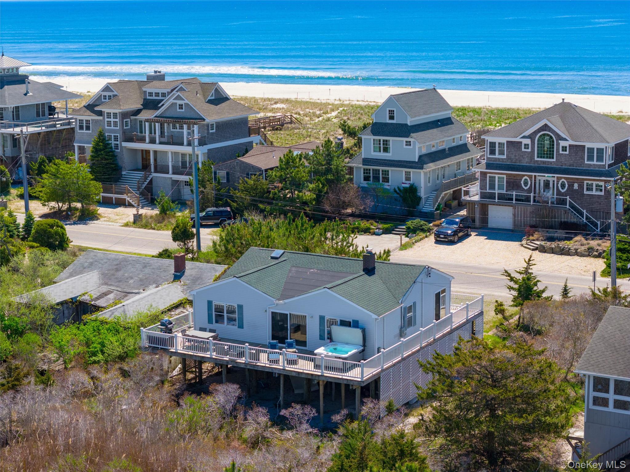 898 Dune Road Westhampton Beach, NY 11978 - Photo 27 of 36 an aerial view of a house