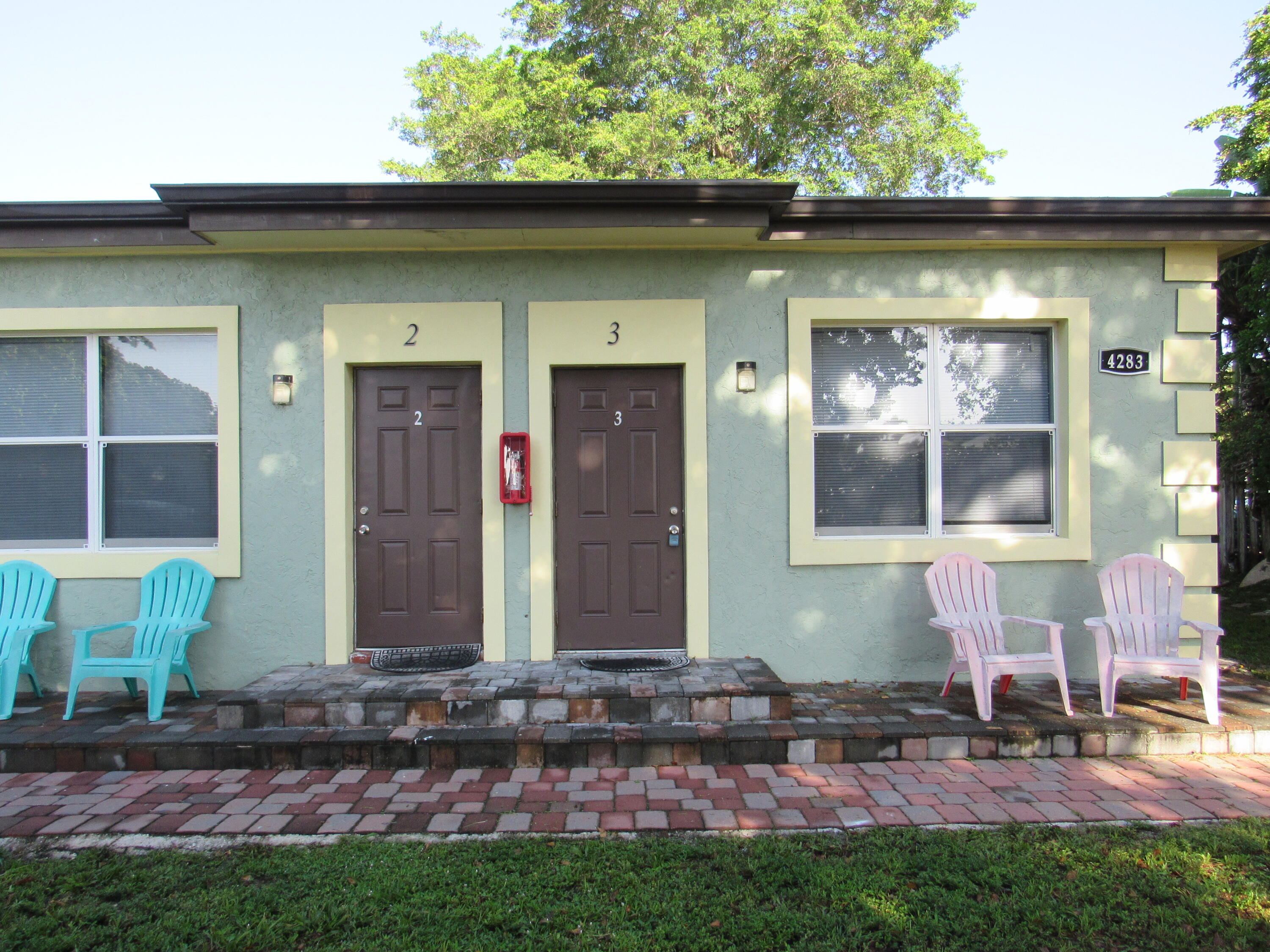 Exterior front