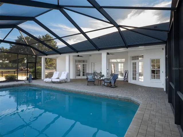 a aerial view of a house