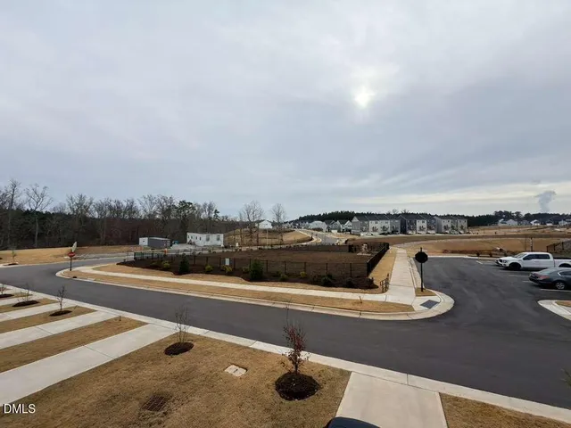 a view of a city from a terrace