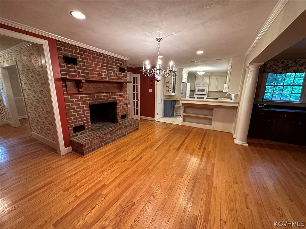 10254 Mannheim Drive Ashland, VA 23005 - Photo 21 of 43 kitchen opens to living space