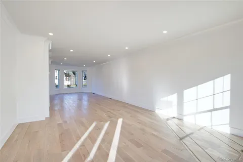a view of livingroom and hardwood