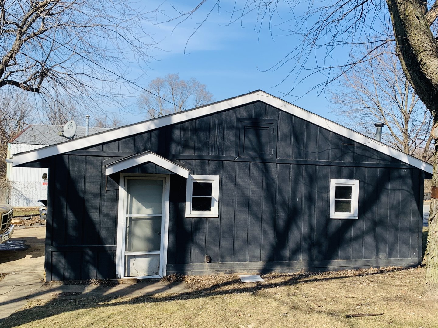 1715 Maple Road Joliet, IL 60432 - Photo 10 of 37 a black house with a outdoor space
